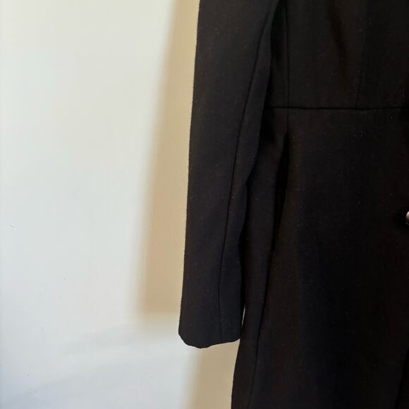 J. Crew Black Wool Button Down Peacoat - Picture 5 of 5